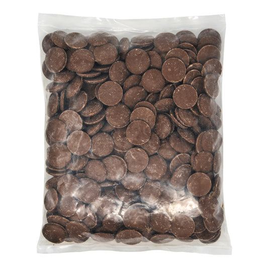 Pat's Food Service Milk Chocolate Melting Wafers 2 lb Bag for Chocolate Fountain, Fondue Sets, Molds and More