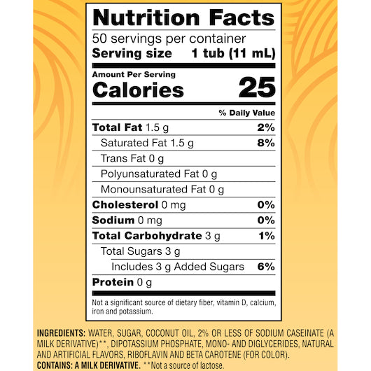Coffee-Mate Hazelnut Single Serve Liquid Creamer, .375 Ounces Per Cup - 50 Per Pack - 4 Per Case