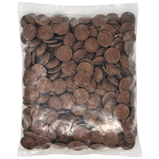 Pat's Food Service Milk Chocolate Melting Wafers 5 lb Bag for Chocolate Fountain, Fondue Sets, Molds and More