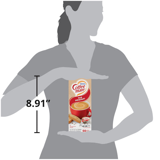 Coffee-Mate The Original Single Serve Liquid Creamer, .375 Ounces Per Cup - 50 Per Pack - 4 Packs Per Case